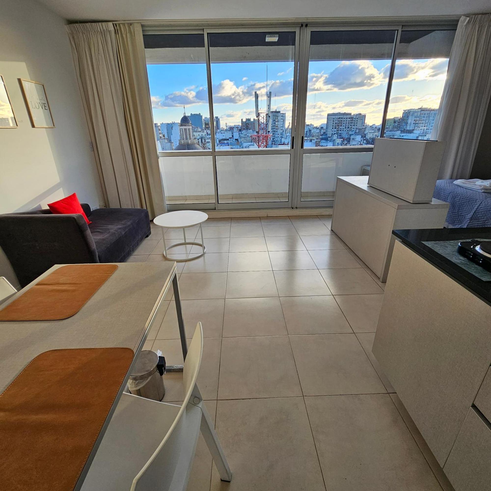 בואנוס איירס Centrico, Ideal Parejas, Vista Panoramica, Con Piscina חדר תמונה