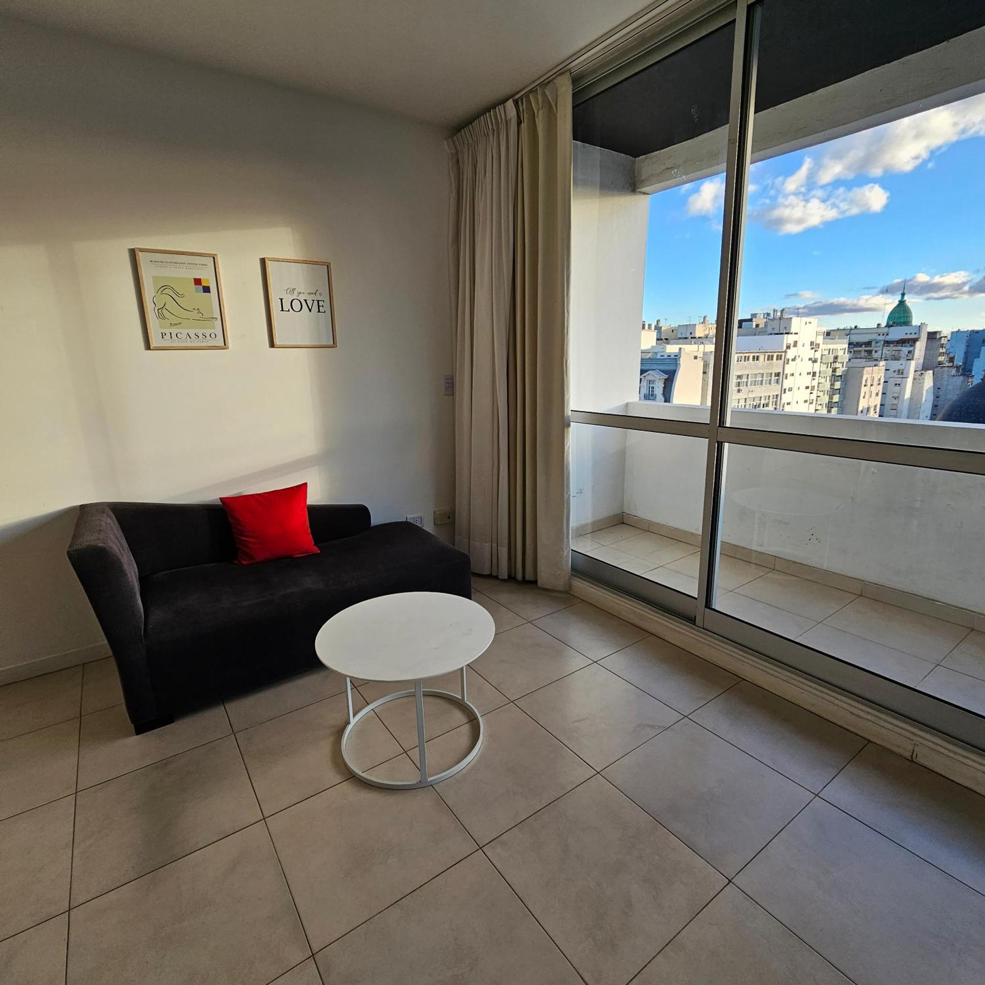 בואנוס איירס Centrico, Ideal Parejas, Vista Panoramica, Con Piscina חדר תמונה