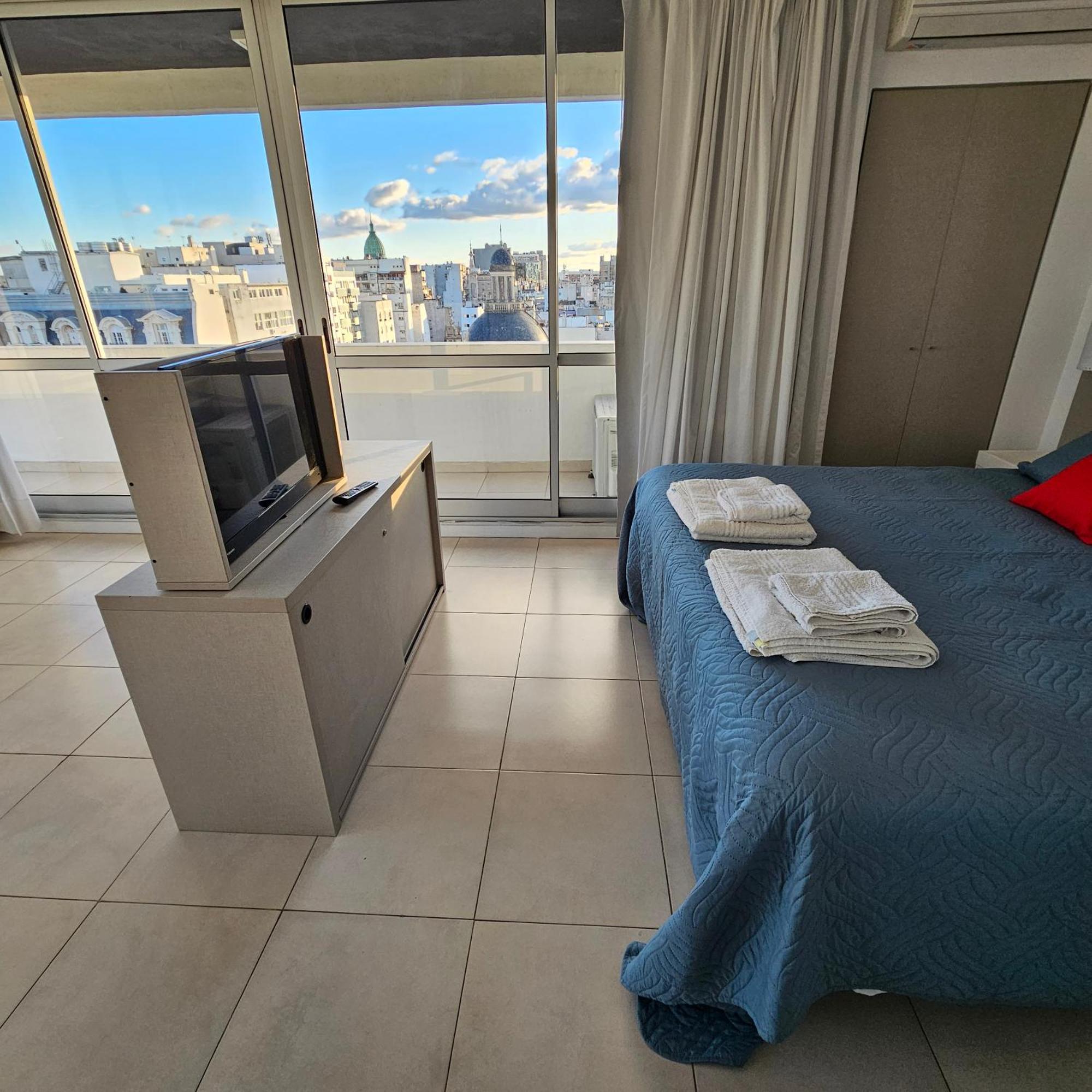 בואנוס איירס Centrico, Ideal Parejas, Vista Panoramica, Con Piscina חדר תמונה